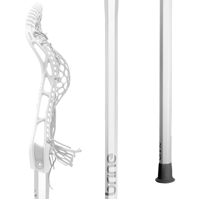 Brine Krown Women's Complete Lacrosse Stick- White