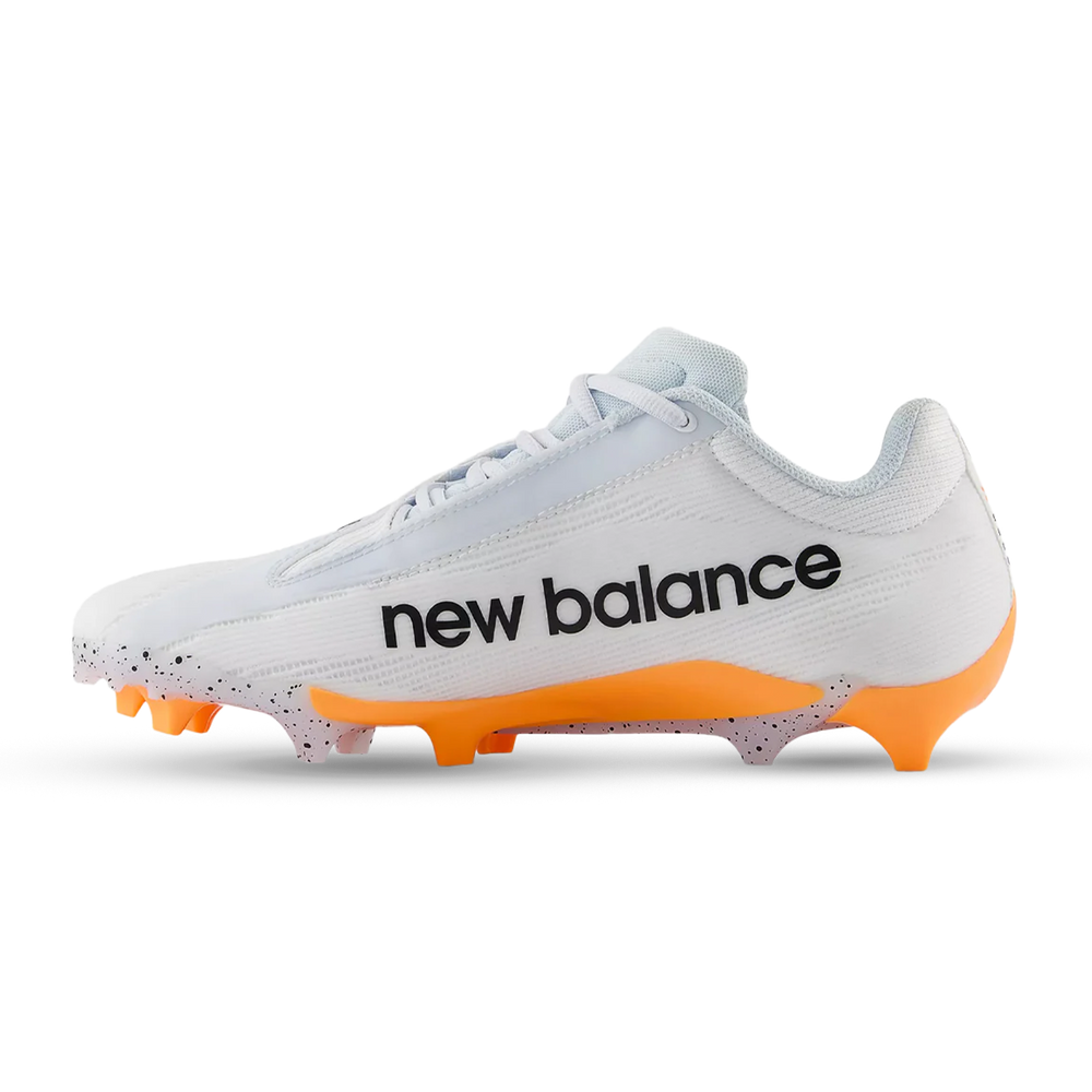 New Balance Burn X4 Lacrosse Cleats - Orange