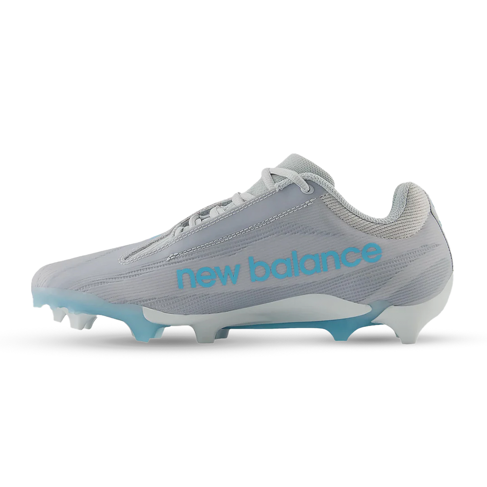 New Balance Burn X4 Lacrosse Cleats - Electric Blue