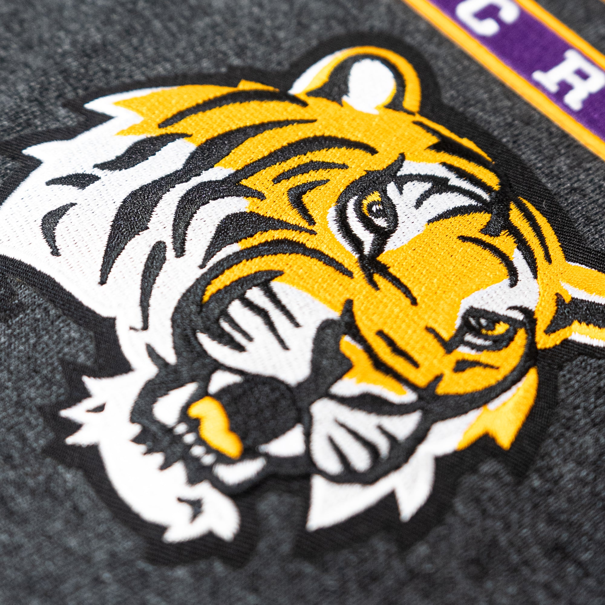 LSU Lacrosse Adult Crewneck