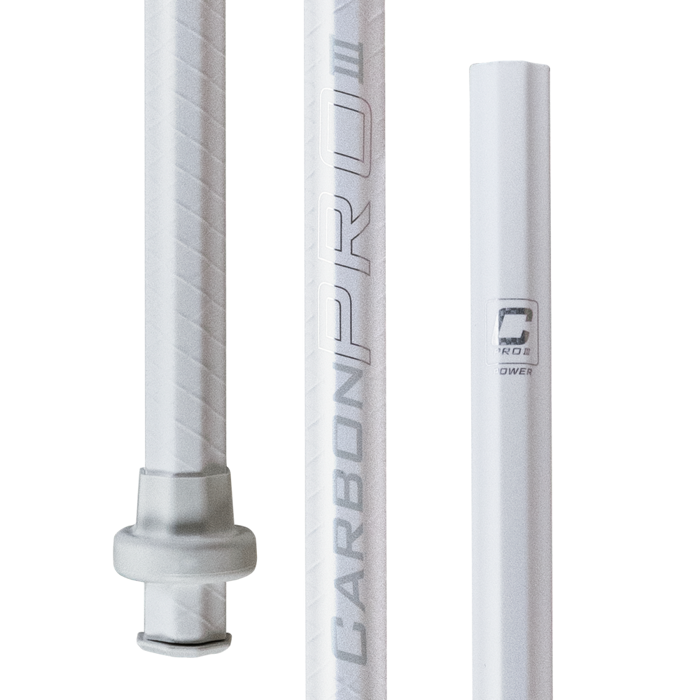 ECD Carbon Pro 3.0 Lacrosse Shaft- White