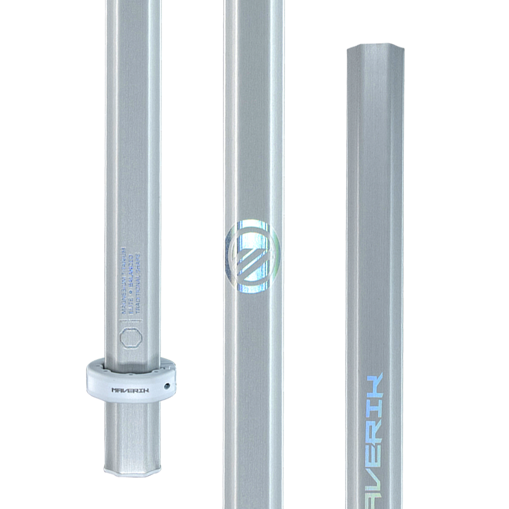 Maverik Mag Ti 145 Attack Lacrosse Shaft- Silver