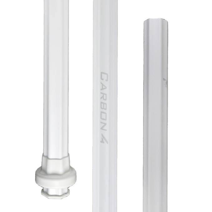 ECD Carbon 4.0 Lacrosse Shaft- White