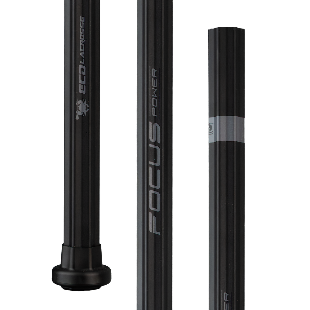 ECD Focus Power Attack Lacrosse Shaft- Black