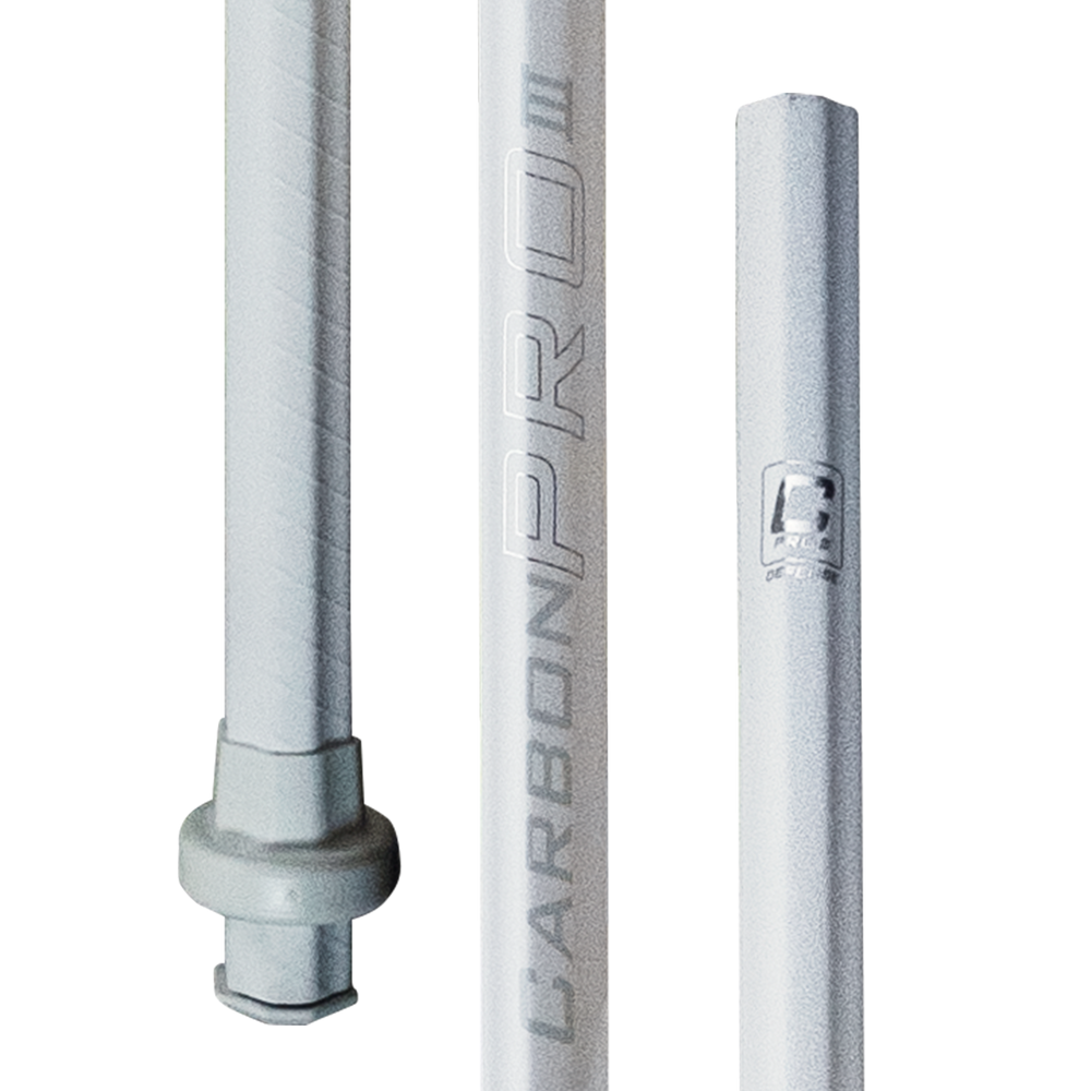 ECD Carbon Pro 3.0 Lacrosse Shaft- White