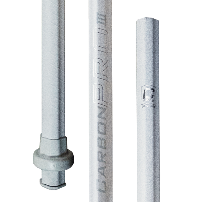 ECD Carbon Pro 3.0 Lacrosse Shaft- White