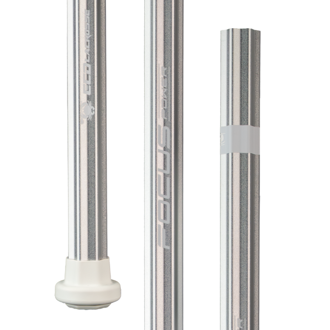 ECD Focus Power Attack Lacrosse Shaft- Silver