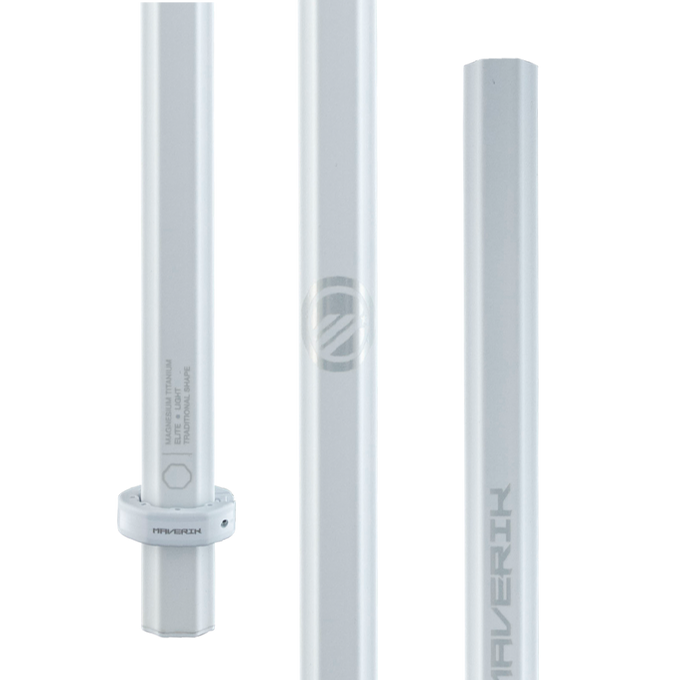 Maverik Mag Ti 145 Attack Lacrosse Shaft- White