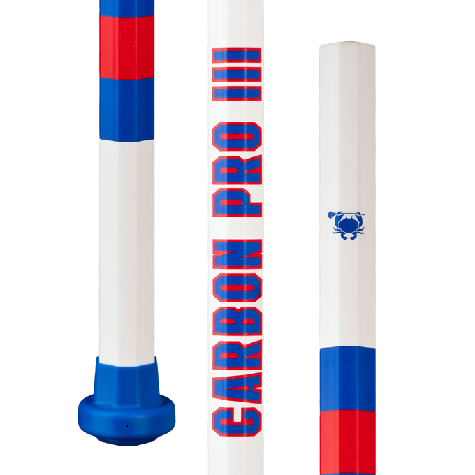 ECD Carbon 3.0 USA White Attack Lacrosse Shaft