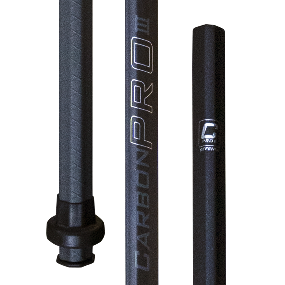 ECD Carbon Pro 3.0 Lacrosse Shaft- Black