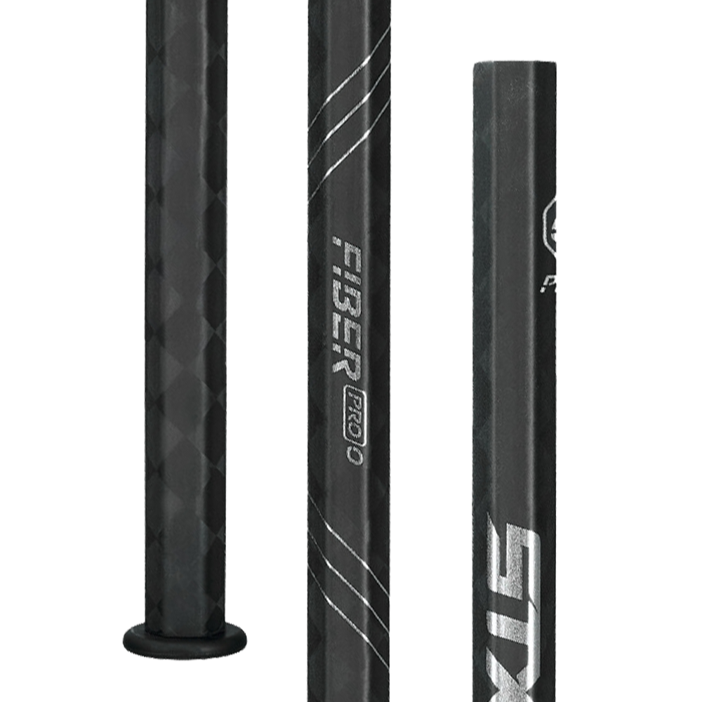 STX Fiber Pro O Attack Lacrosse Shaft- Black