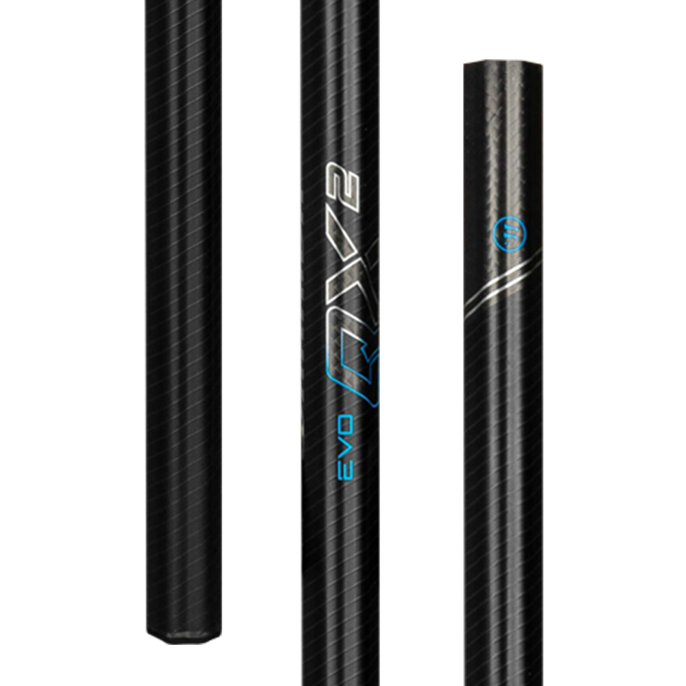 Warrior Evo QX2 Lacrosse Shaft- Black