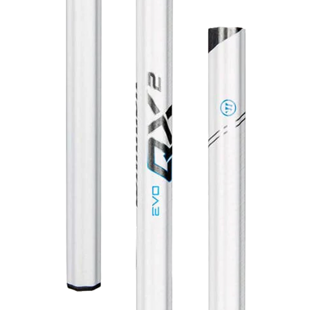 Warrior Evo QX2 Lacrosse Shaft- White