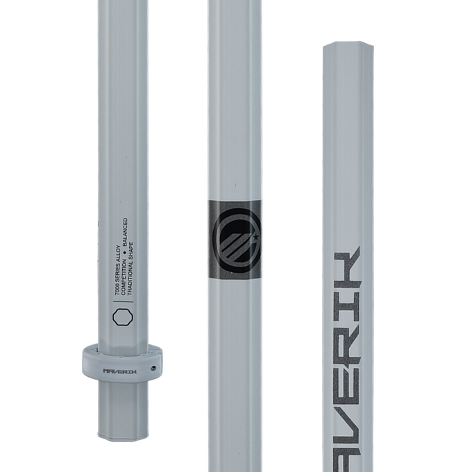 Maverik A7 350 Lacrosse Shaft- White