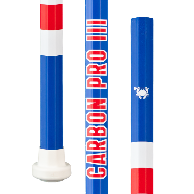 ECD Carbon Pro 3.0 USA Blue Attack Lacrosse Shaft