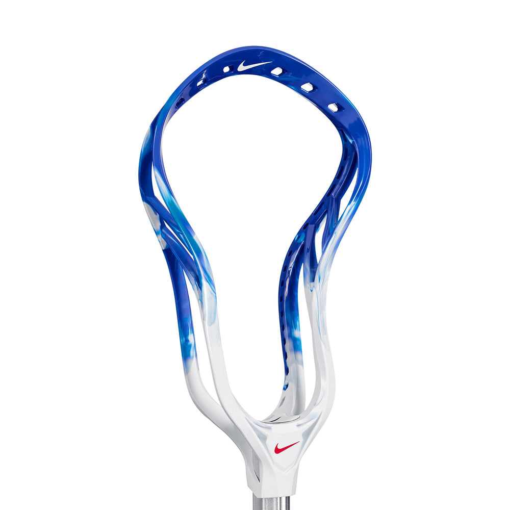 Nike L4 Royal/White Unstrung Men's Lacrosse Head 
