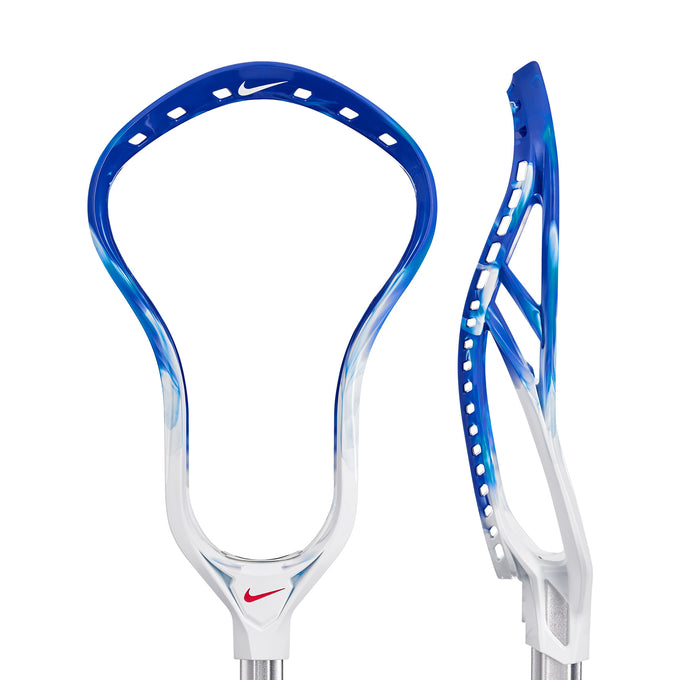 Nike L4 Royal/White Unstrung Men's Lacrosse Head 
