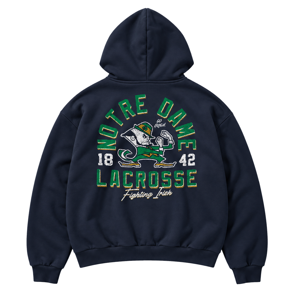 Sweat à capuche de lacrosse Notre Dame pour adulte
