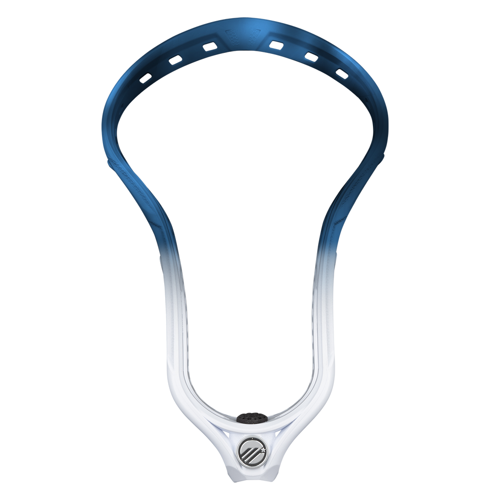 Maverik Optik Force Chrome Fade Unstrung Lacrosse Head- Navy