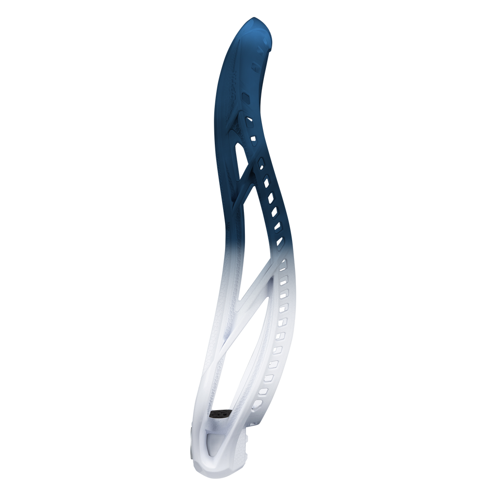 Maverik Optik Force Chrome Fade Unstrung Lacrosse Head- Navy