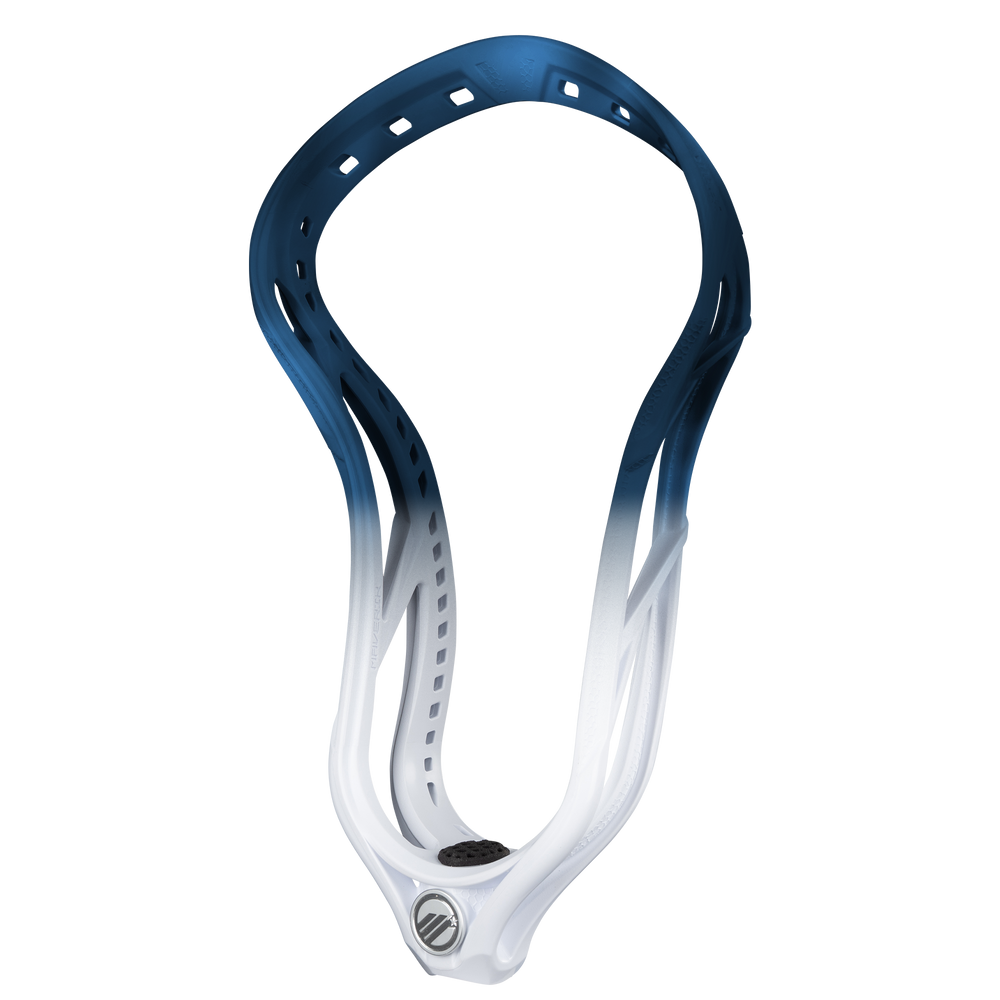 Maverik Optik Force Chrome Fade Unstrung Lacrosse Head- Navy