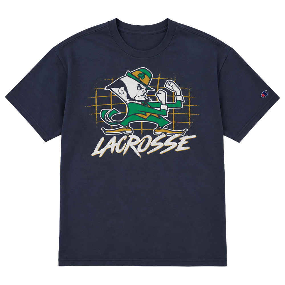 Youth Notre Dame Lacrosse Tee