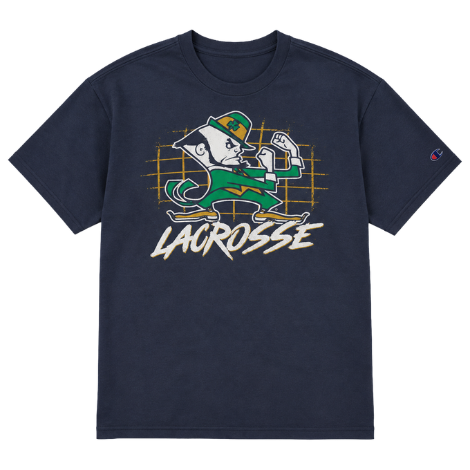 Youth Notre Dame Lacrosse Tee