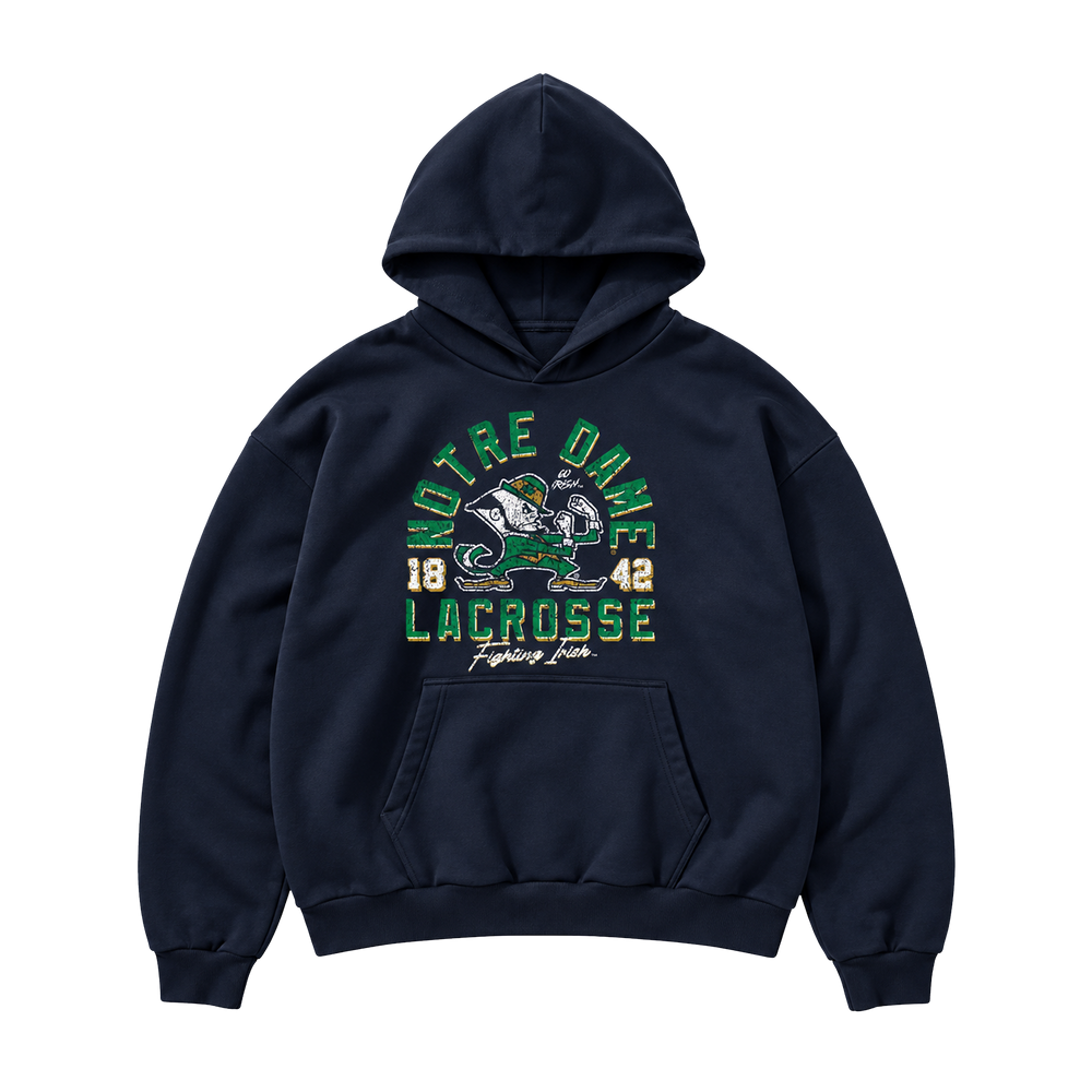 Youth Notre Dame Lacrosse Hoodie