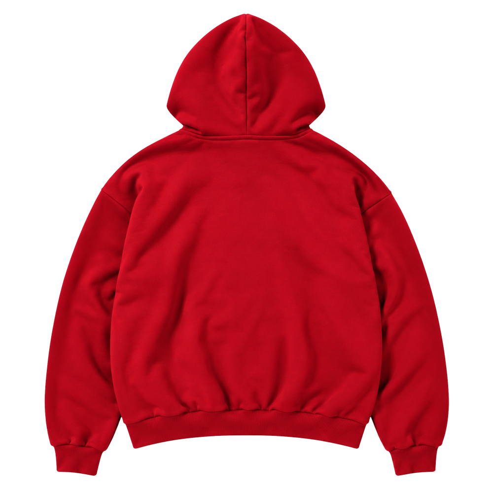 Adult Ohio State Tonal Red Lacrosse Hoodie
