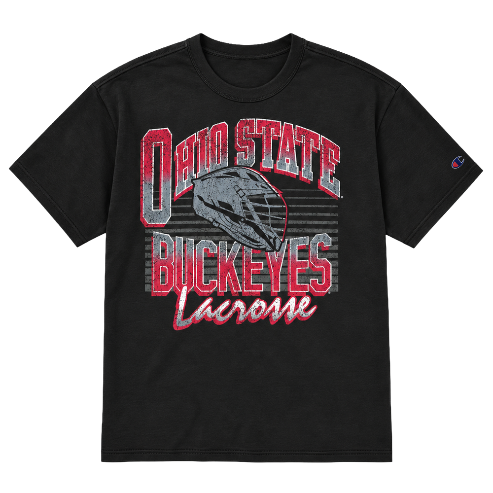 Adult Ohio State Lacrosse Tee
