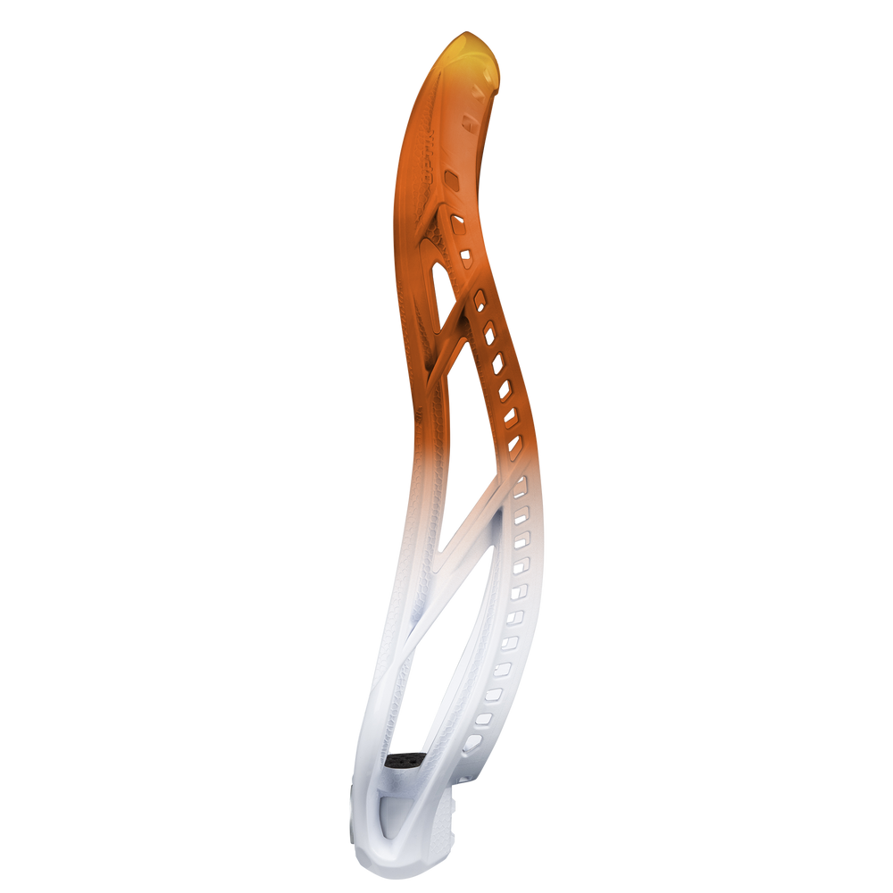 Maverik Optik Force Chrome Fade Unstrung Lacrosse Head- Orange
