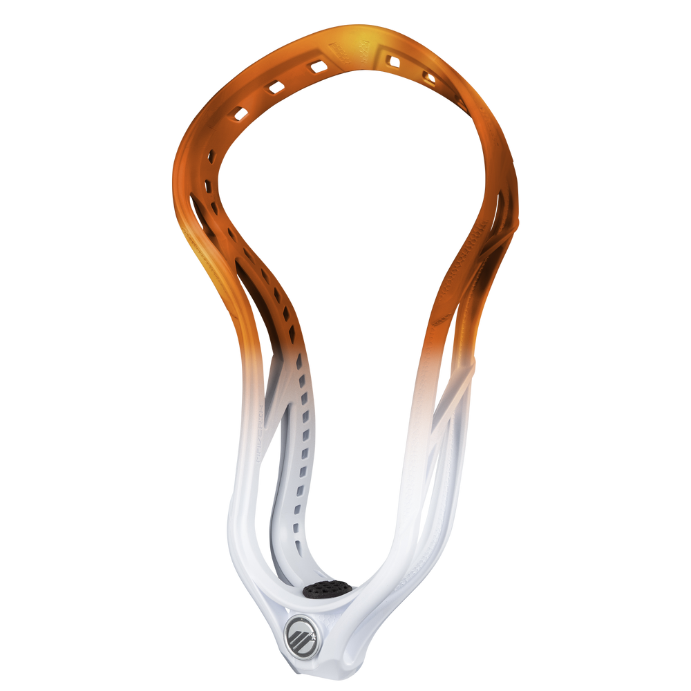 Maverik Optik Force Chrome Fade Unstrung Lacrosse Head- Orange