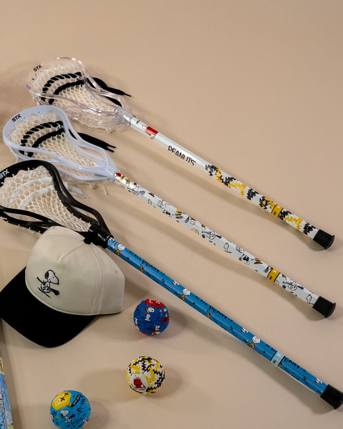 STX Peanuts Characters Mini Lacrosse Stick