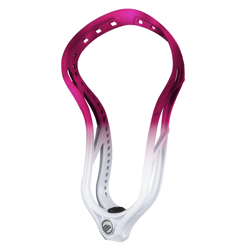 Maverik Optik Force Chrome Fade Unstrung Lacrosse Head- Pink
