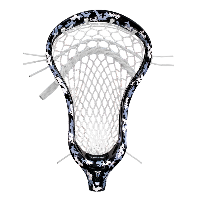 THRONE OMEN Black Pixel Dyed Lacrosse Head 