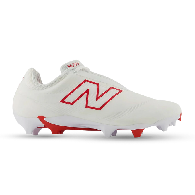 New Balance Burn X4 Lacrosse Cleats - Red
