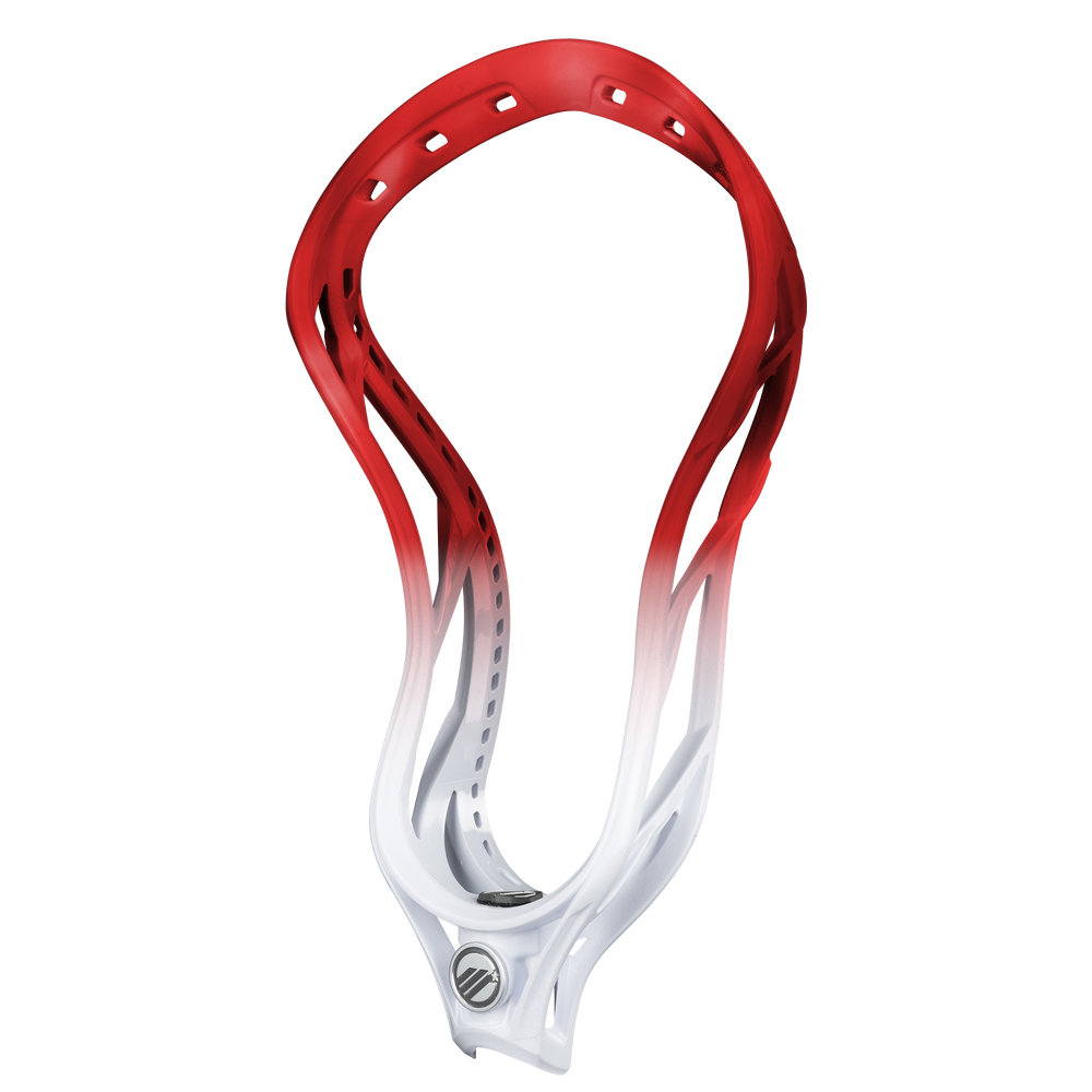 Maverik Tactik 3.0 Chrome Fade Unstrung Lacrosse Head- Red