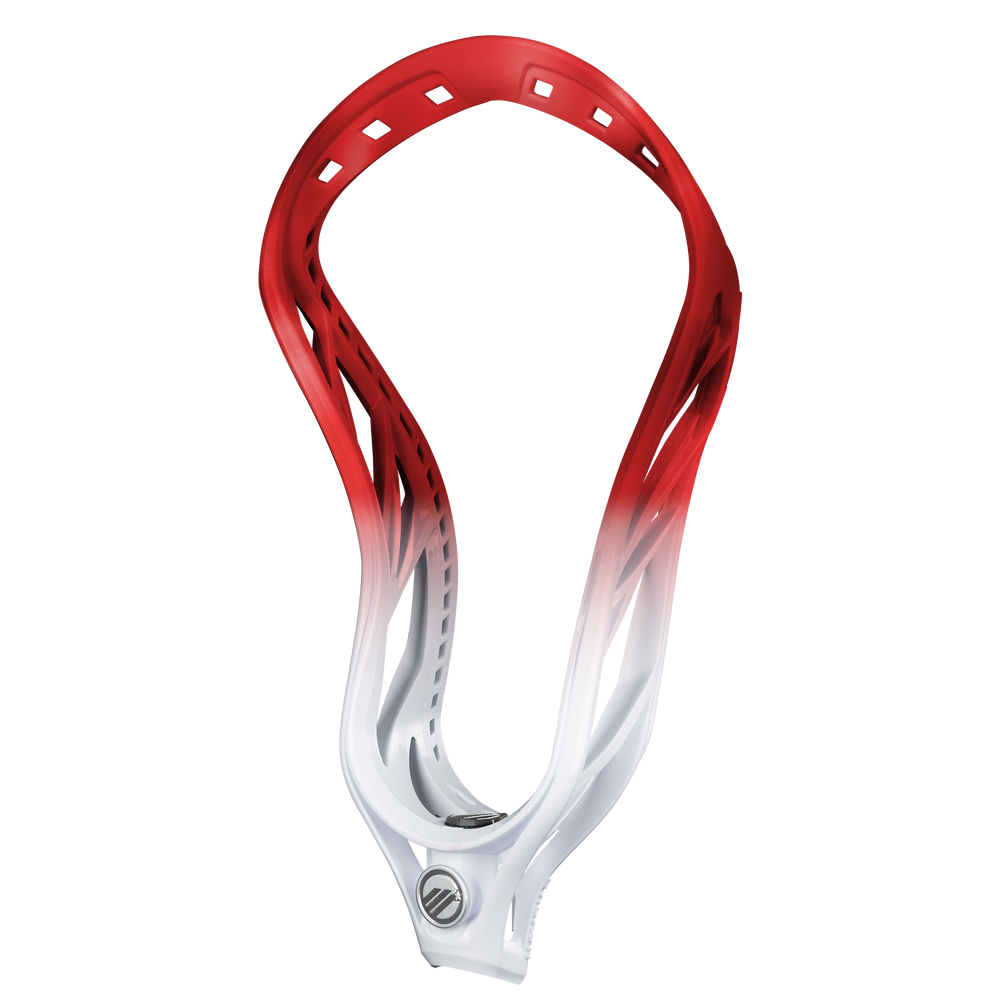 Maverik Havok 2.0 Men's Chrome Fade Unstrung Lacrosse Head- Red