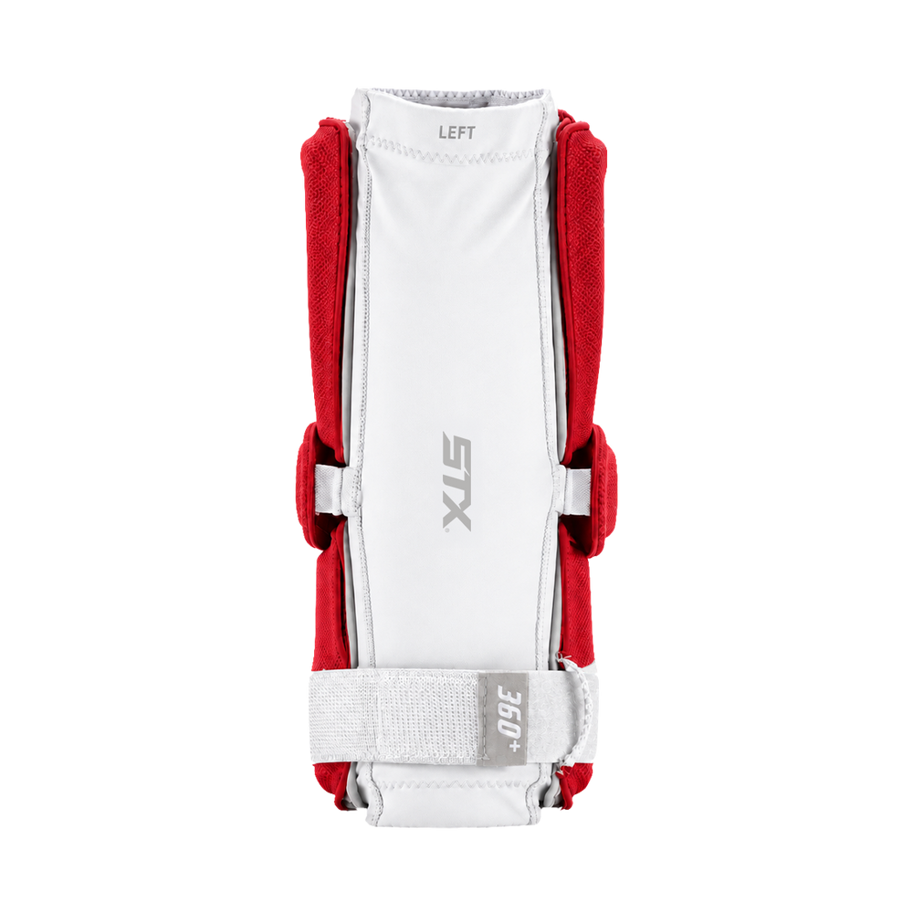 STX Stallion 1K LE Lacrosse Arm Guards- Red