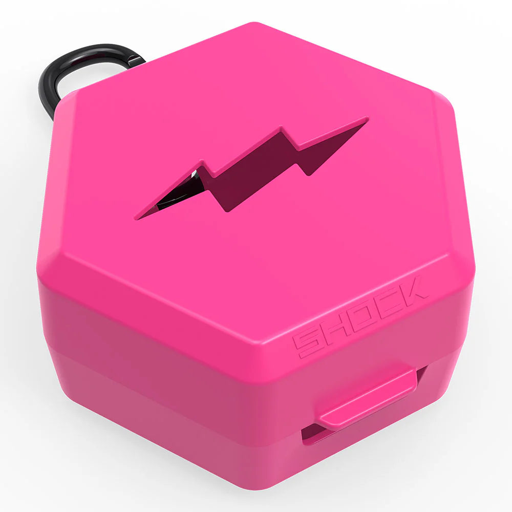 Shock Doctor Lacrosse Mouthpiece Case- Pink