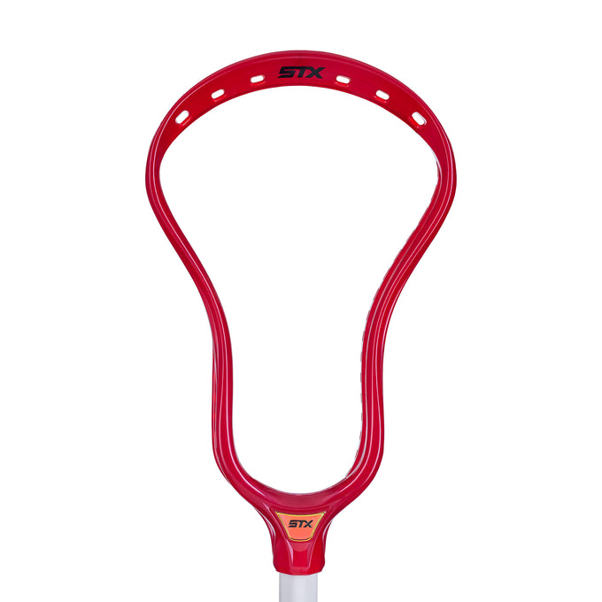 STX Stallion Prism Red Burst Unstrung Men's Lacrosse Head 