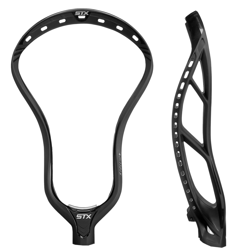 STX Stallion 1K Men's Unstrung Lacrosse Head - Black