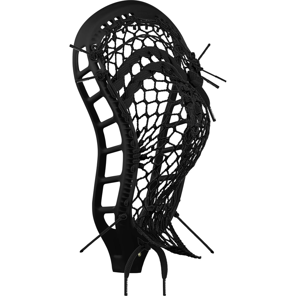 String King Mark 3D Strung Lacrosse Head Type 5S - Black