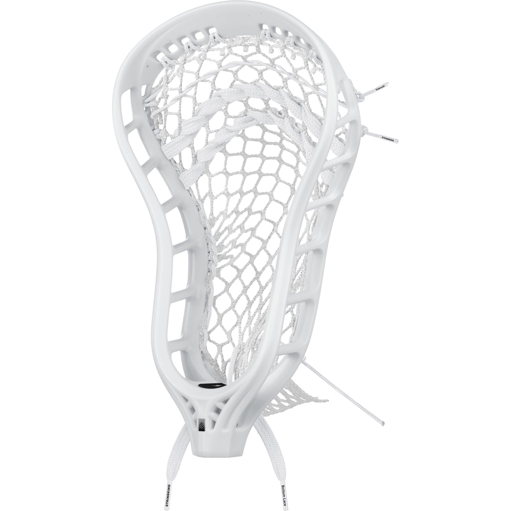 String King Mark 3D White Strung Lacrosse Head Type 5S