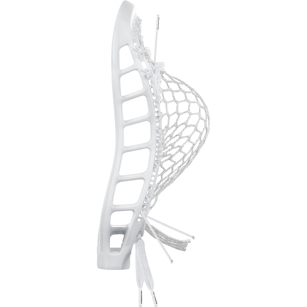 String King Mark 3D White Strung Lacrosse Head Type 5S