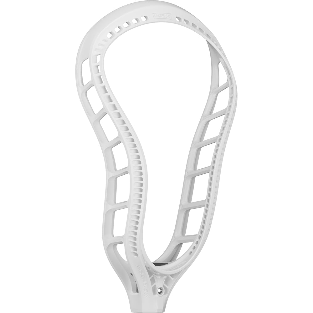 StringKing Mark 3D Men's Unstrung Lacrosse Head - White