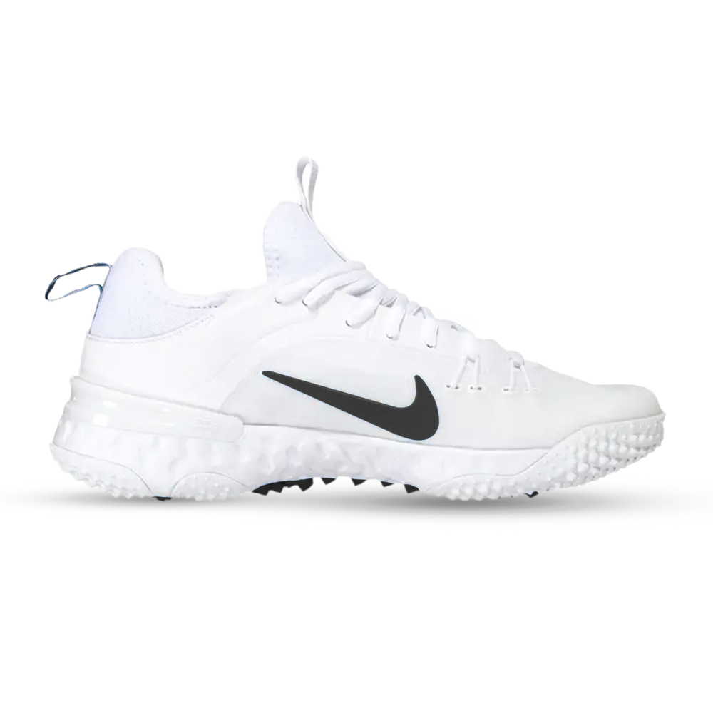Nike Huarache 9 Elite Lacrosse Turf Shoes - White / Black