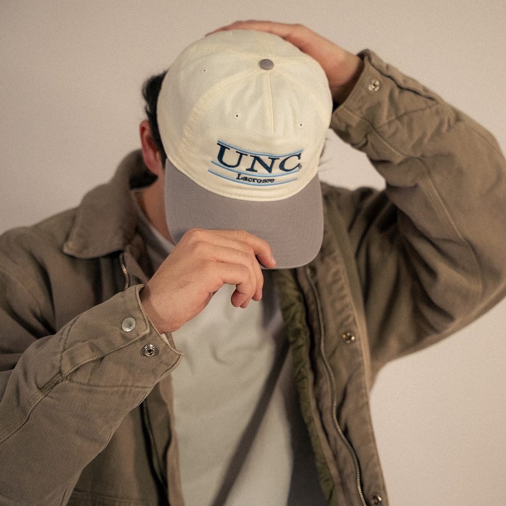 UNC Three Bar Lacrosse Hat