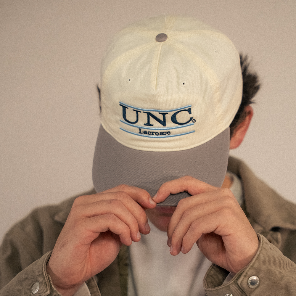 UNC Three Bar Lacrosse Hat