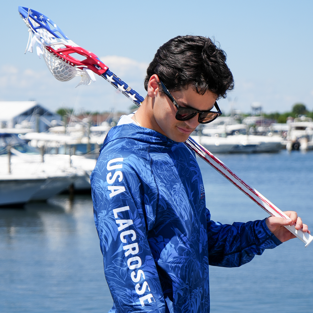 USA Lacrosse UPF Sun Hoodie